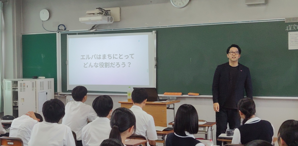 羽水高校の授業の様子